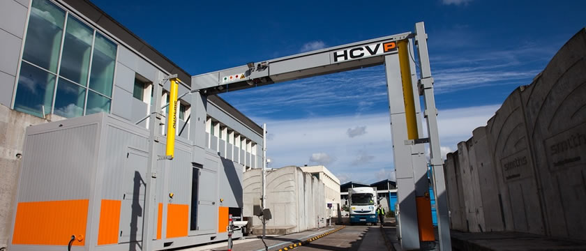 HCVP™Z60 drive-through X-ray inspection system at Laredo