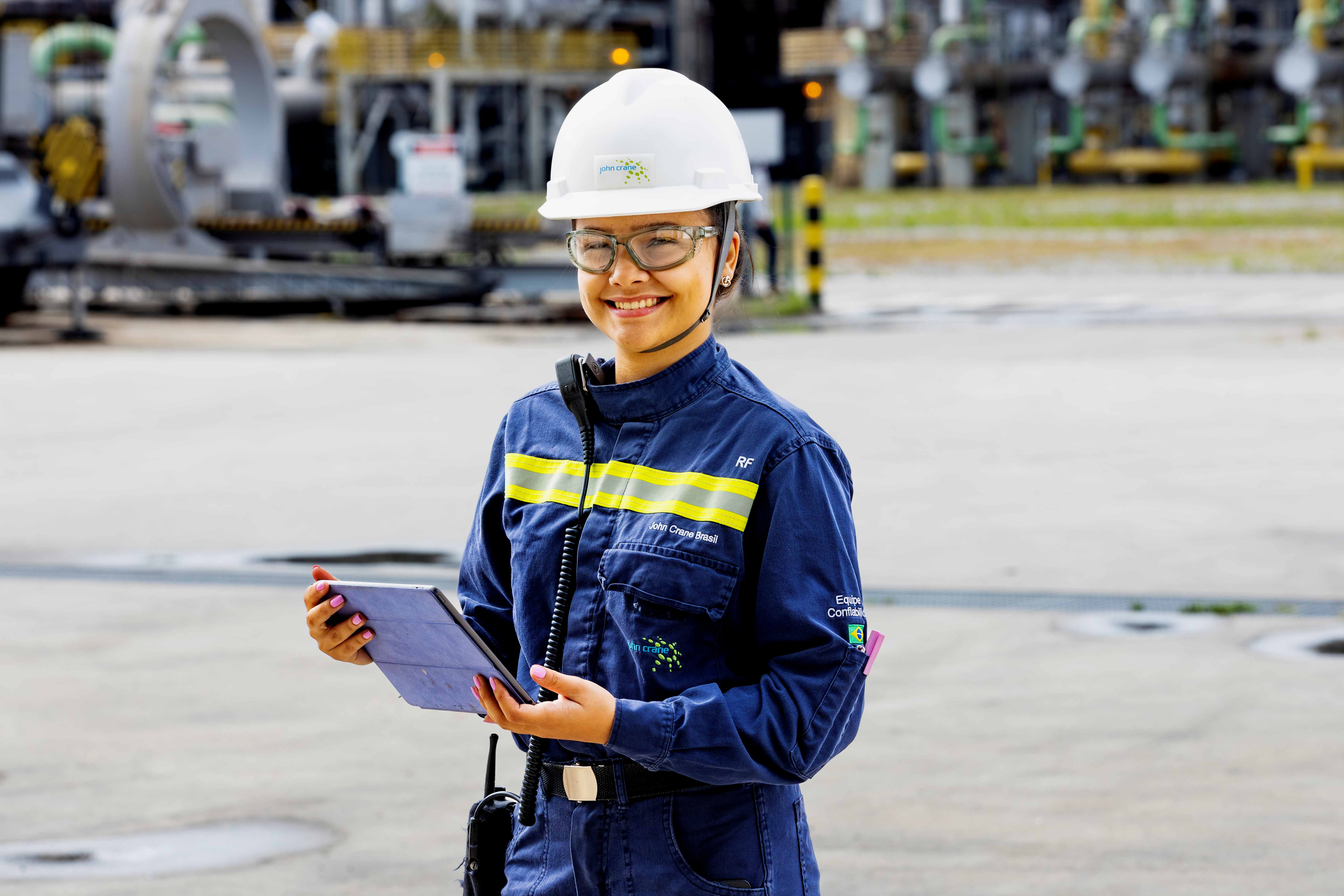 John Crane Engineer In Uniform