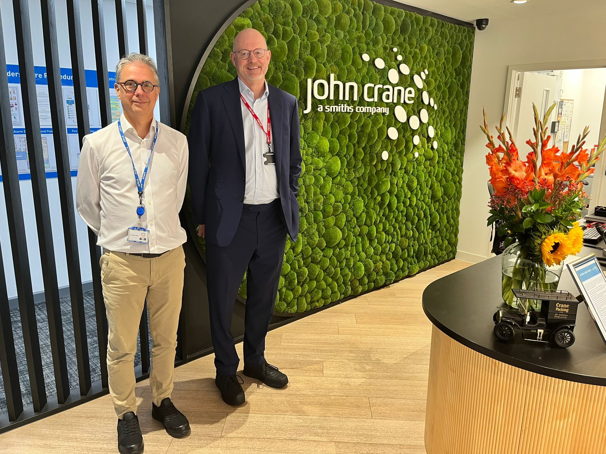 Simon Pryce John Crane Slough Office